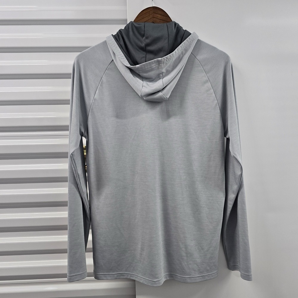 Under Armour Tech 2.0 Hoodie Men's Medium Gray Loose Fit Pullover Athletic